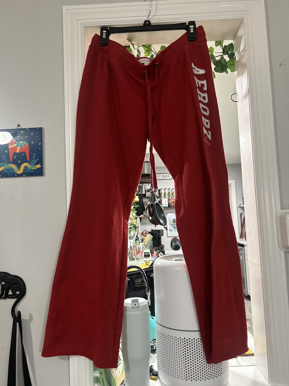 Aeropostale Girls' Red Lounge Pants